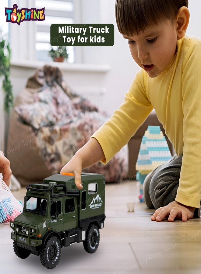 توي شاين لعبة شاحنة عسكرية تعمل بالاحتكاك من توي شاين، مناسبة لساحة المعركة، مع أبواب قابلة للفتح، وإضاءة وموسيقى، وهي مجموعة نماذج تعليمية للأطفال من 3 إلى 7 سنوات، متعددة الاستخدامات. - Image 5